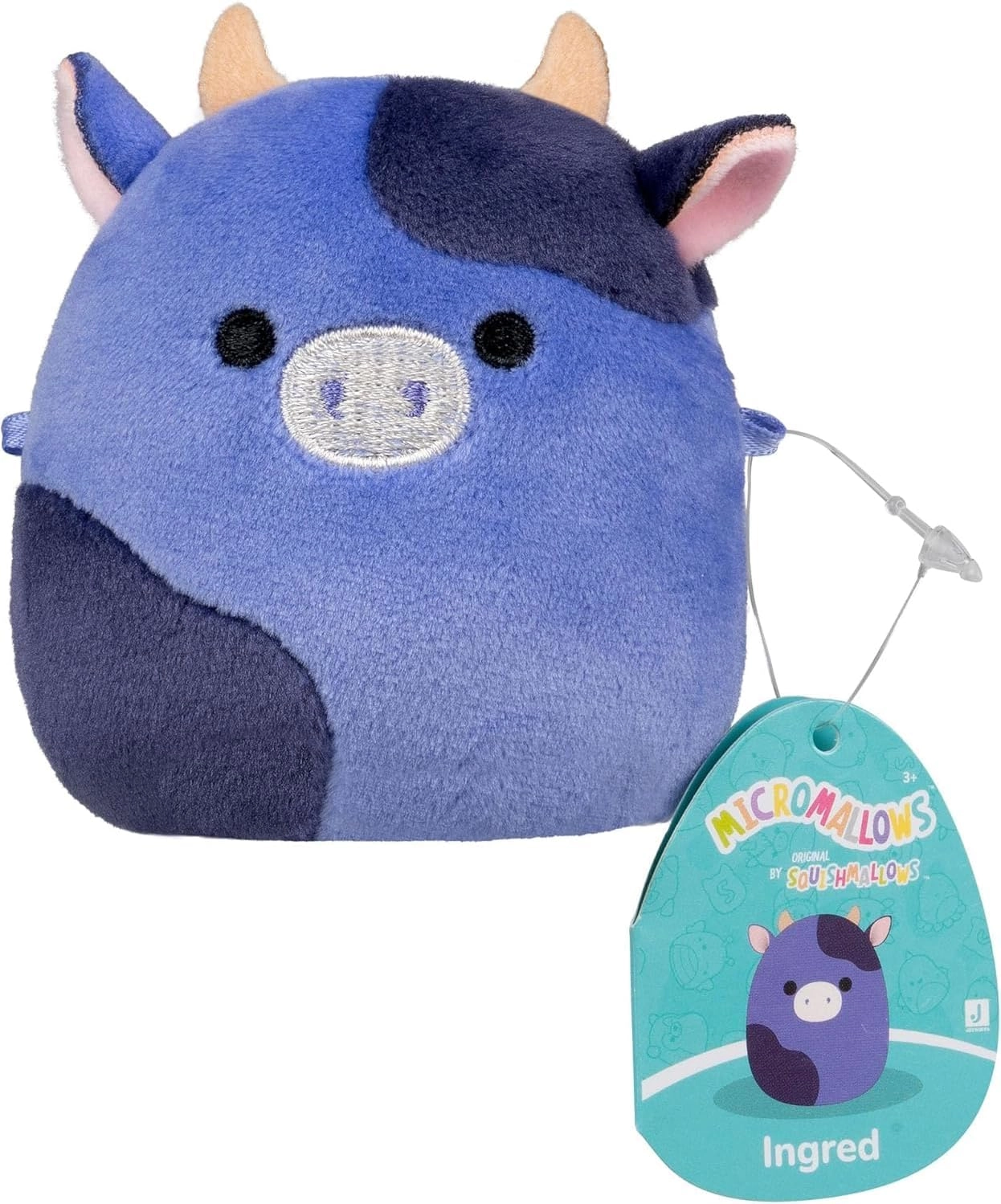 Jazwares | Squishmallows Micromallows: Ingred, Amelie & Daisuke | 3er Set Plush (6cm)