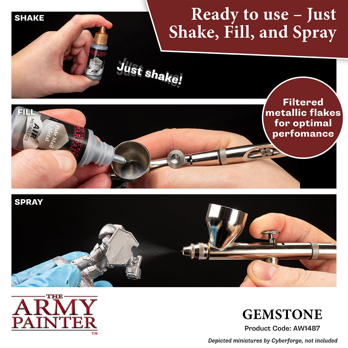 The Army Painter - Gemstone - Warpaints Air Metallics