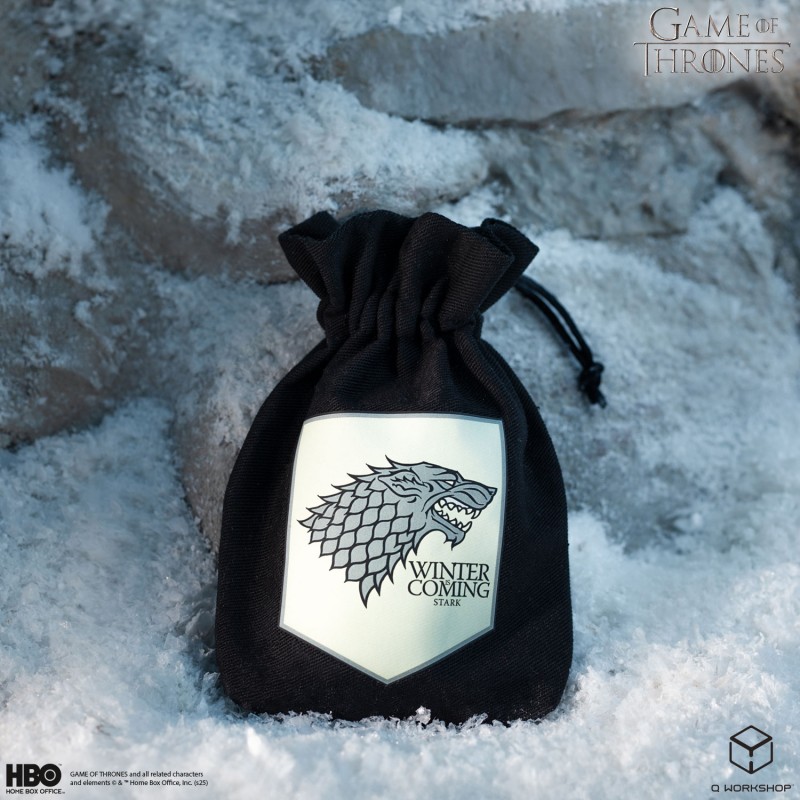 Q Workshop | Stark | Game Of Thrones Dice Pouch