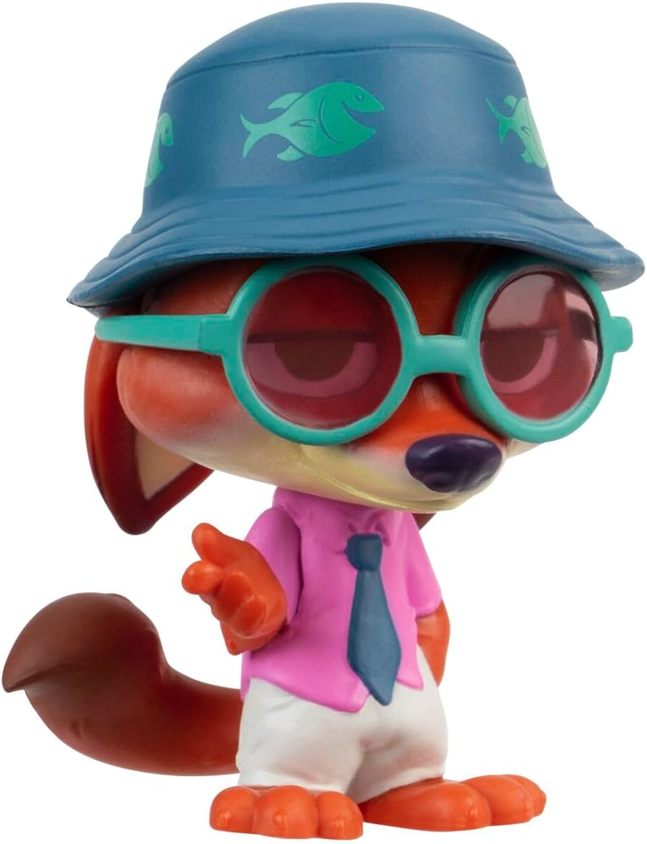 Disney | Zoomania 2 Figure Pack | Mystery Tails (5 Figures)