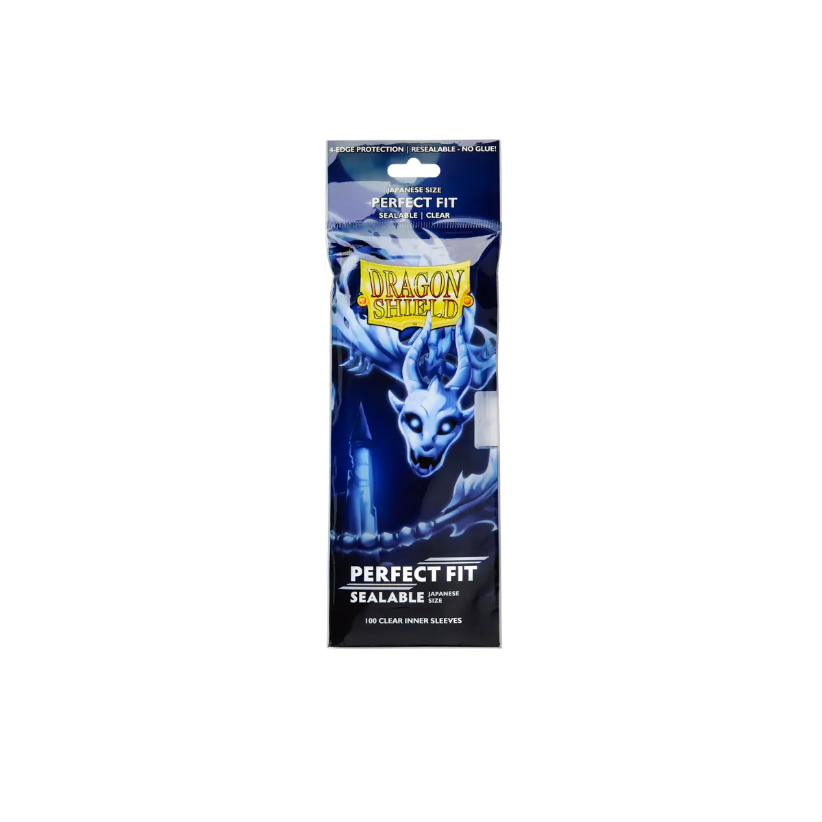 Dragon Shield: Clear - Sealable Perfect Fit Sleeves - Japanese Size