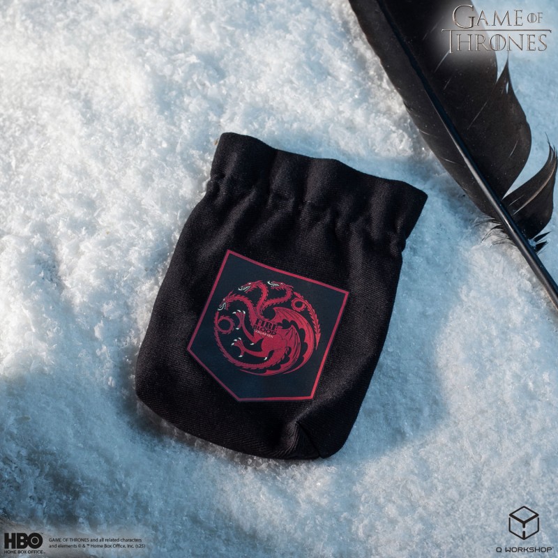 Q Workshop | Targaryen | Game Of Thrones Dice Pouch