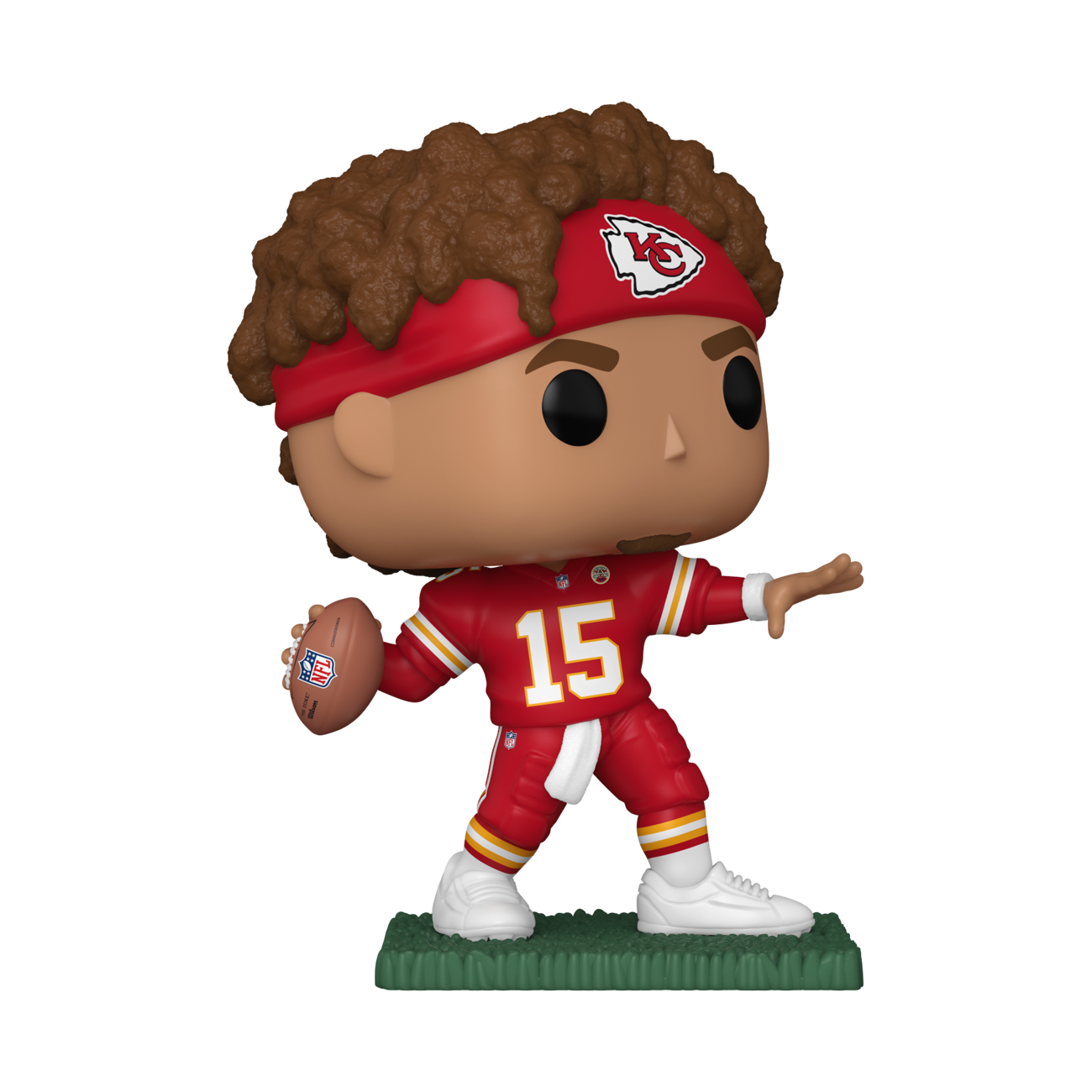POP! NFL: Patrick Mahomes II in Red Headband - Kansas City Chiefs