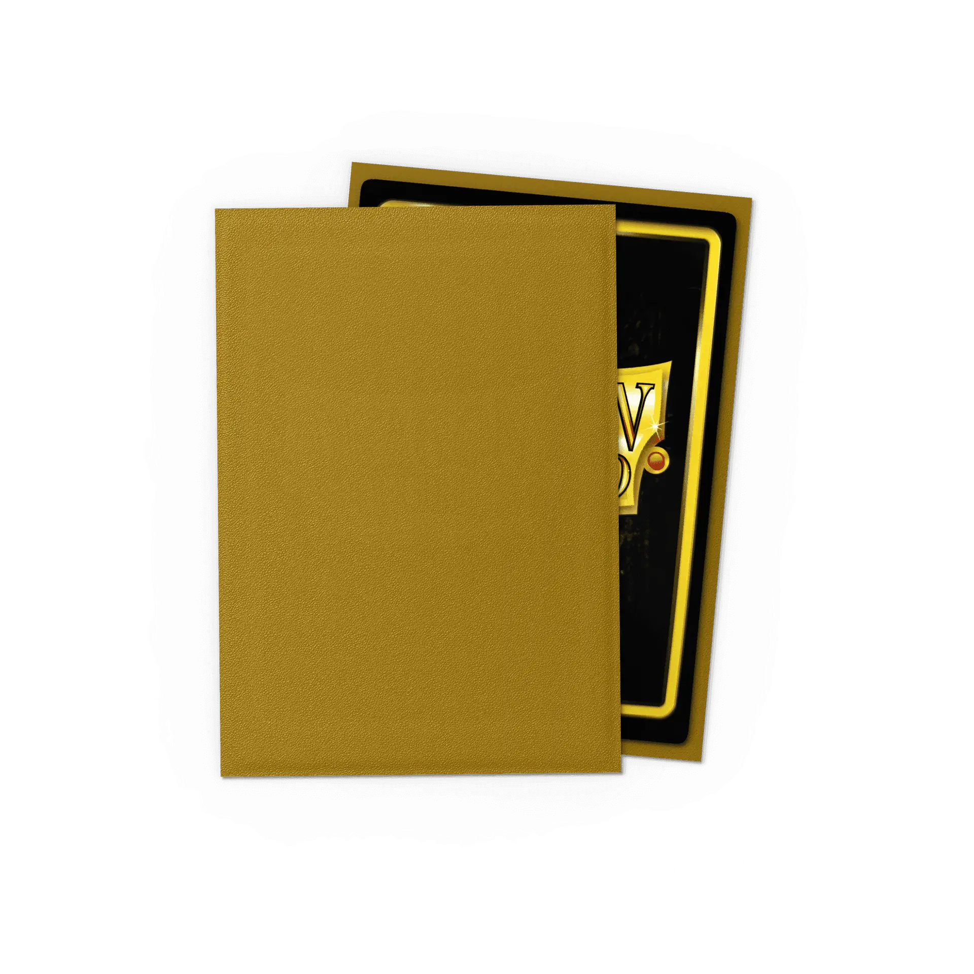 Dragon Shield: Gold - Matte Sleeves - Japanese Size