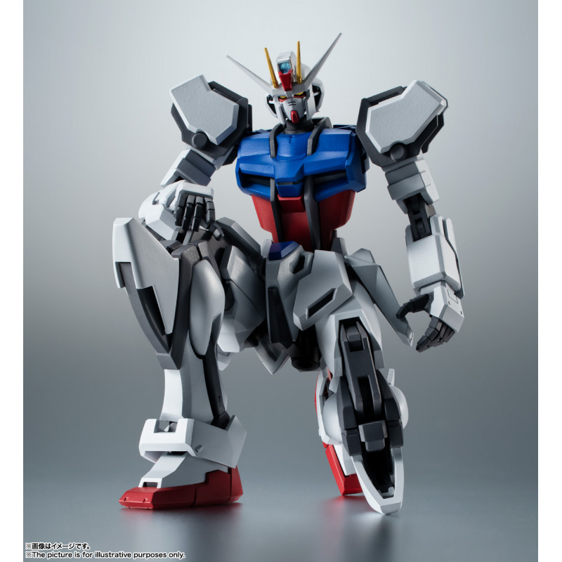 Tamashii Nations | GAT X105 Strike Gundam (Version A.N.I.M.E.) The Robot Spirits (13cm) | Gundam