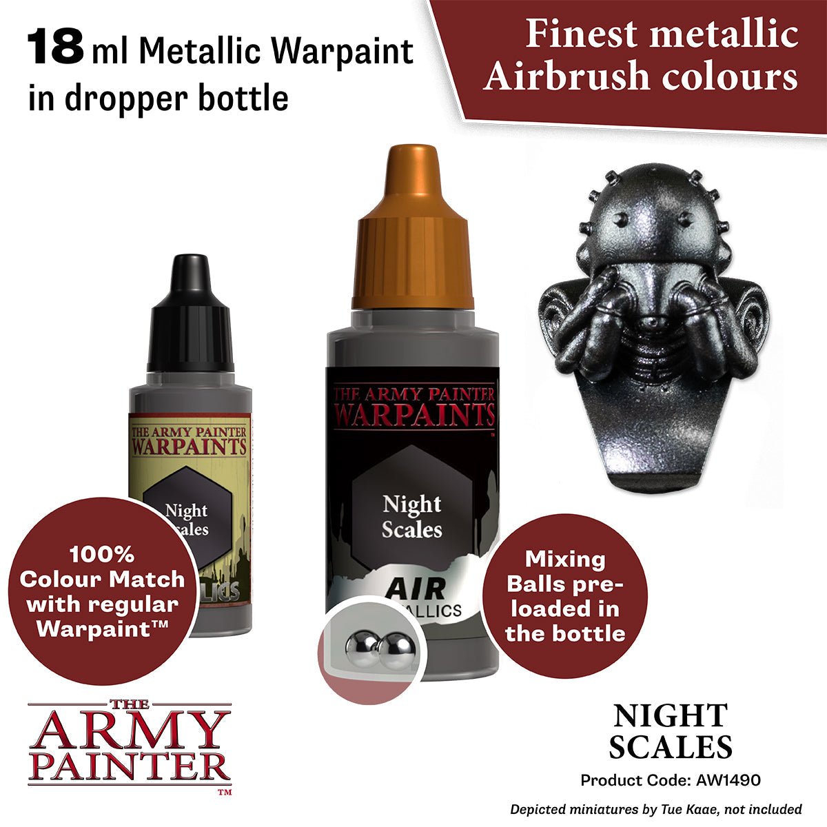 The Army Painter - Night Scales - Warpaints Air Metallics