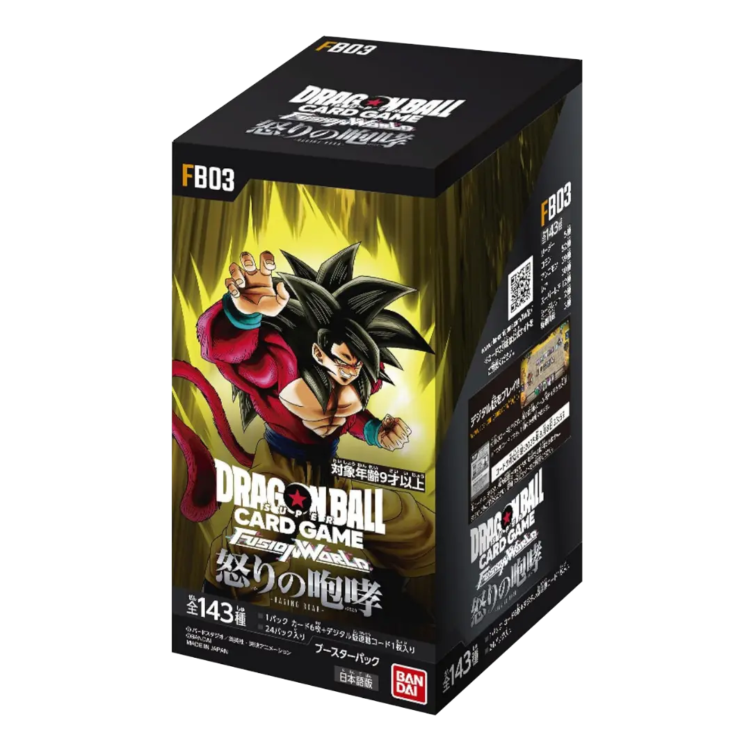 Dragon Ball Fusion World: Raging Roar (FB03) - Display (JP)  Dragon Ball Fusion World: Raging Roar (FB03) - Display (JP) 