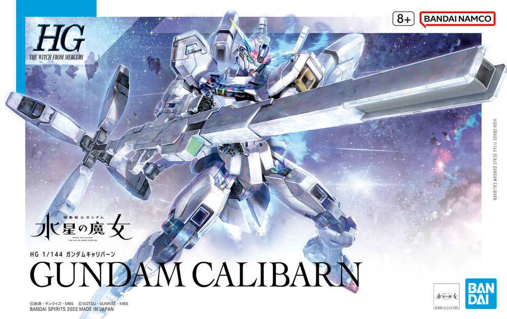Bandai: HG Gundam Calibarn – Mobile Suit Gundam: The Witch from Mercury (1/144)