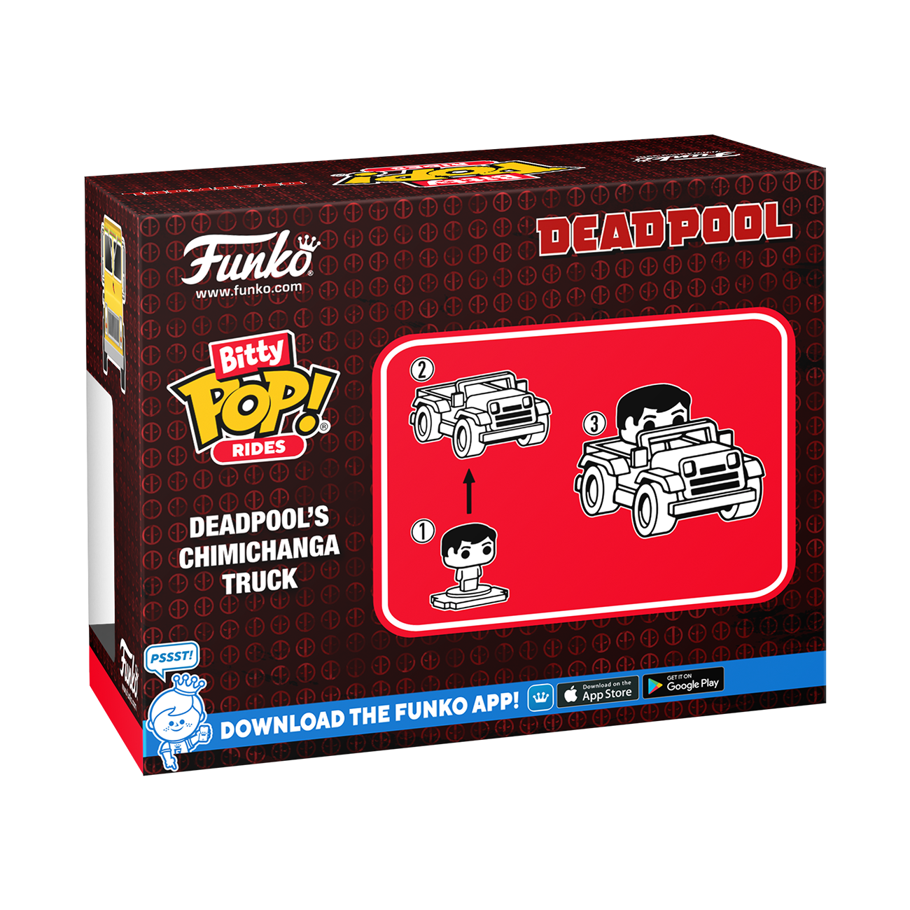 Bitty POP! Ride: Deadpool's Chimichanga Truck - Marvel