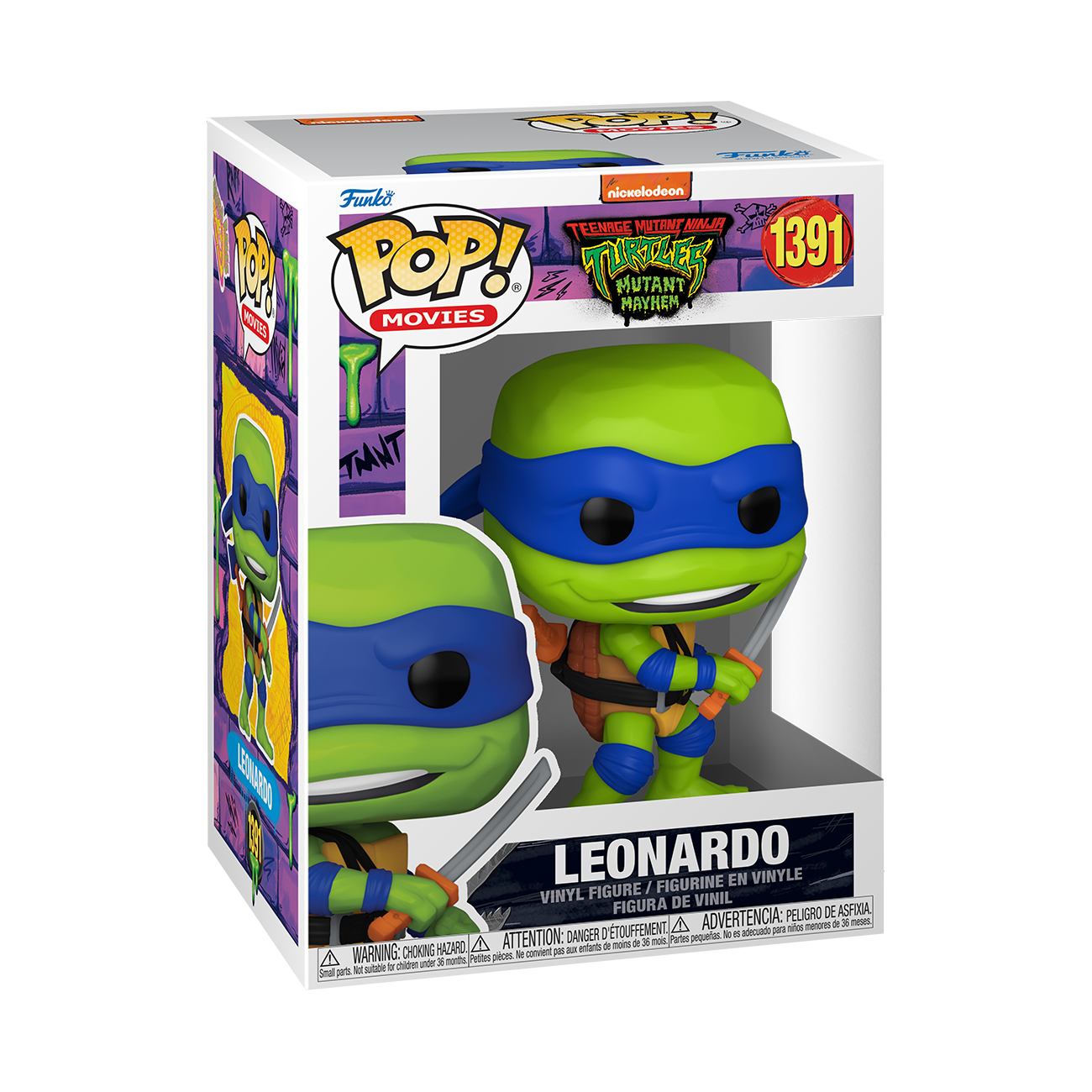 POP Vinyl: Leonardo (Mutant Mayhem) - Teenage Mutant Ninja Turtles: Mutant Mayhem