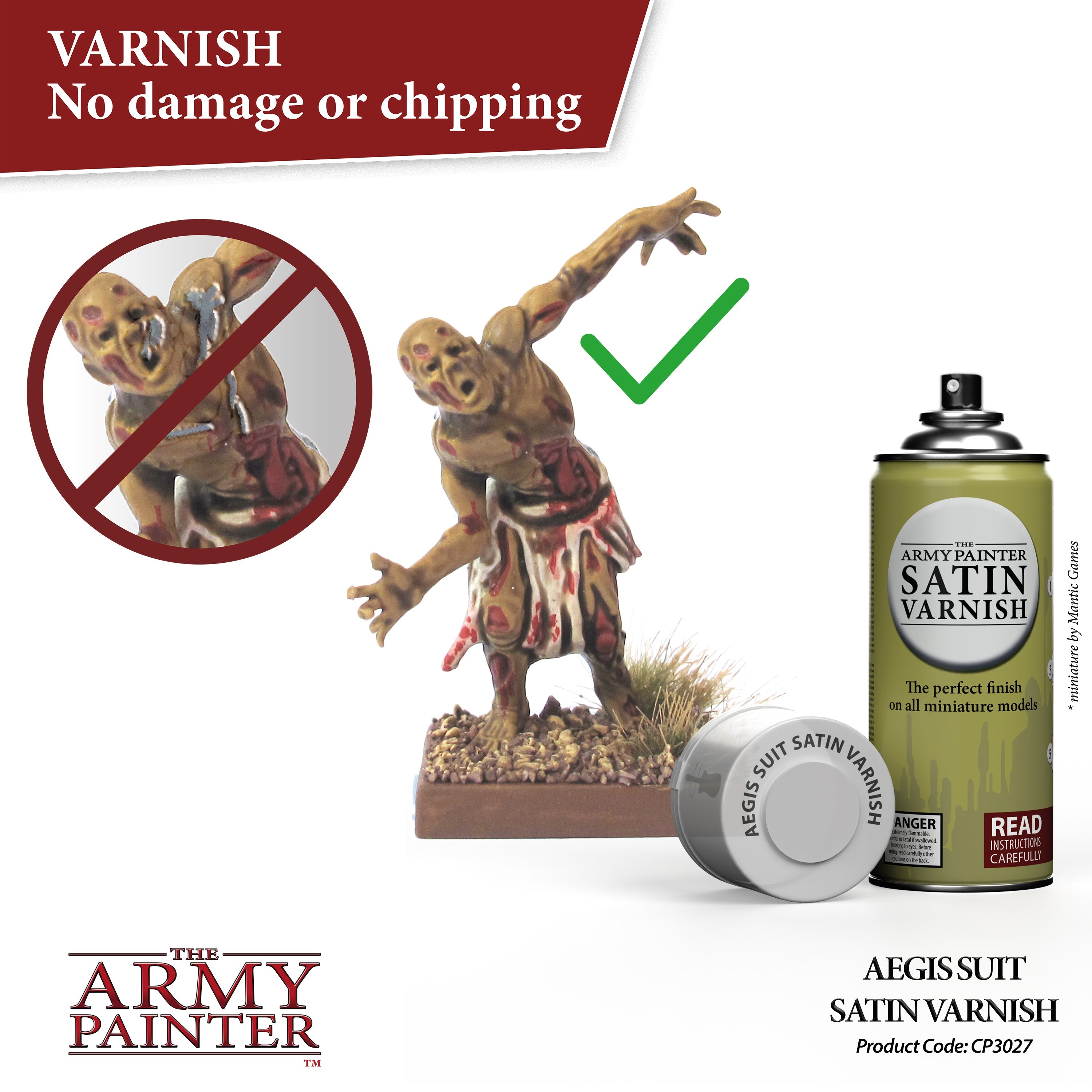 The Army Painter - Aegis Suit Satin Varnish - Colour Primer