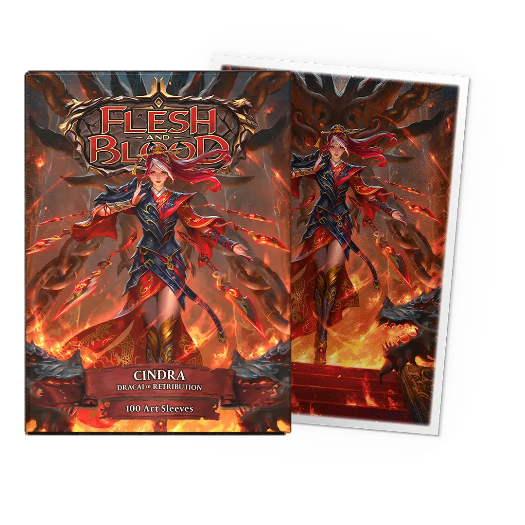 Dragon Shield: Cindra - Matte Art Sleeves - Standard Size