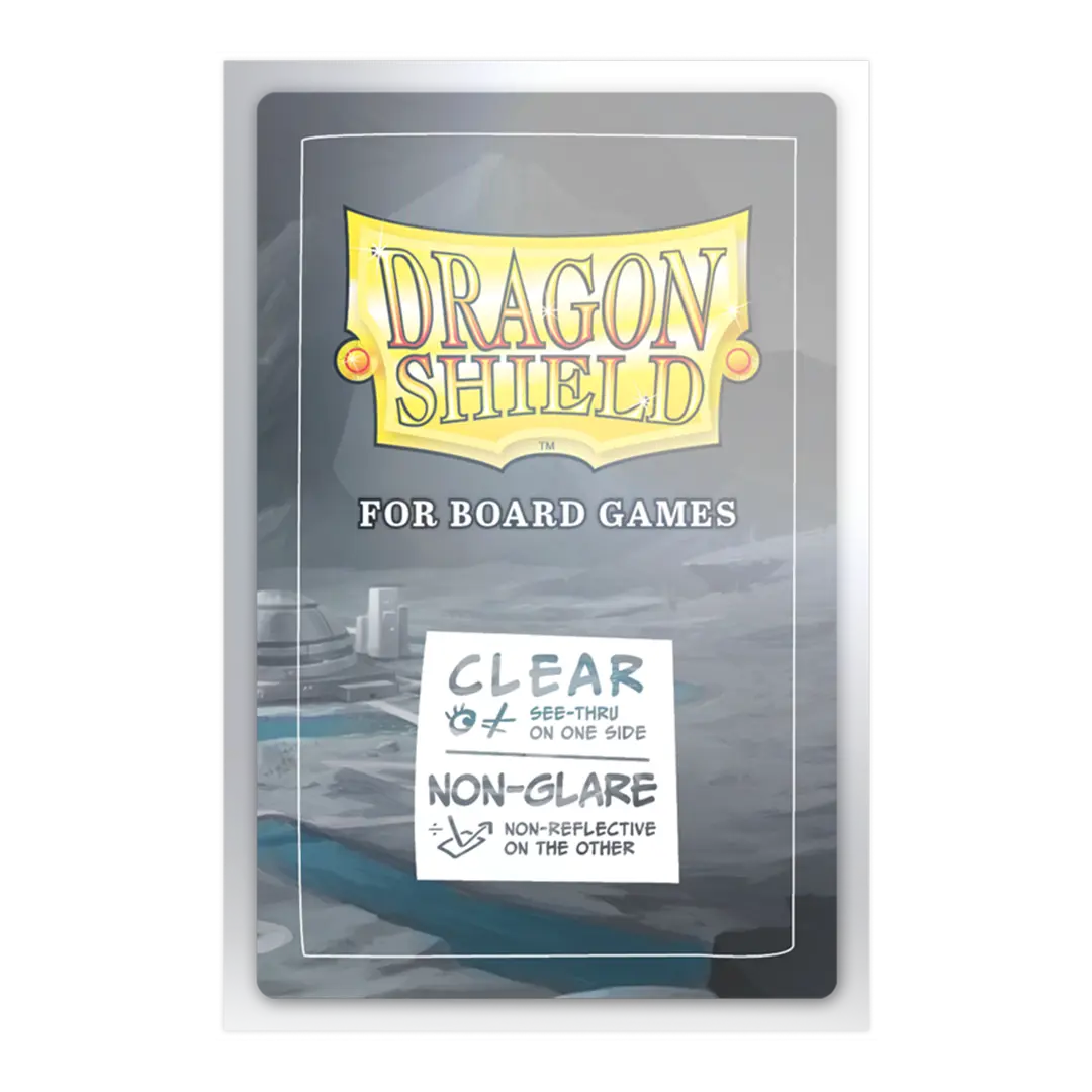Dragon Shield: American Standard - Clear/Non-Glare - Board Game Sleeves
