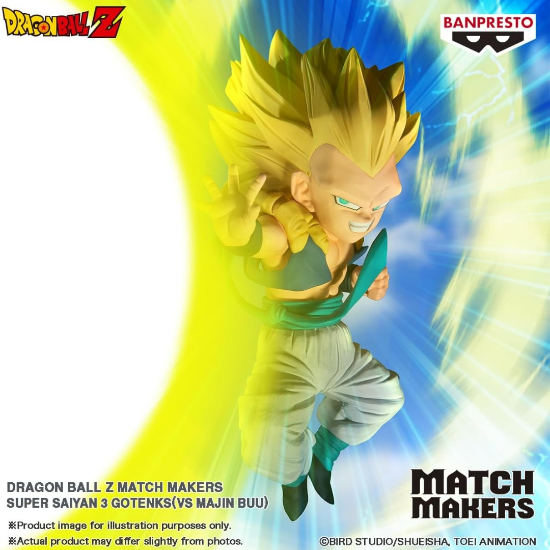 Banpresto | Gotenks SSJ 3 Vs. Majin Buu Match Makers (11cm) | Dragon Ball Z