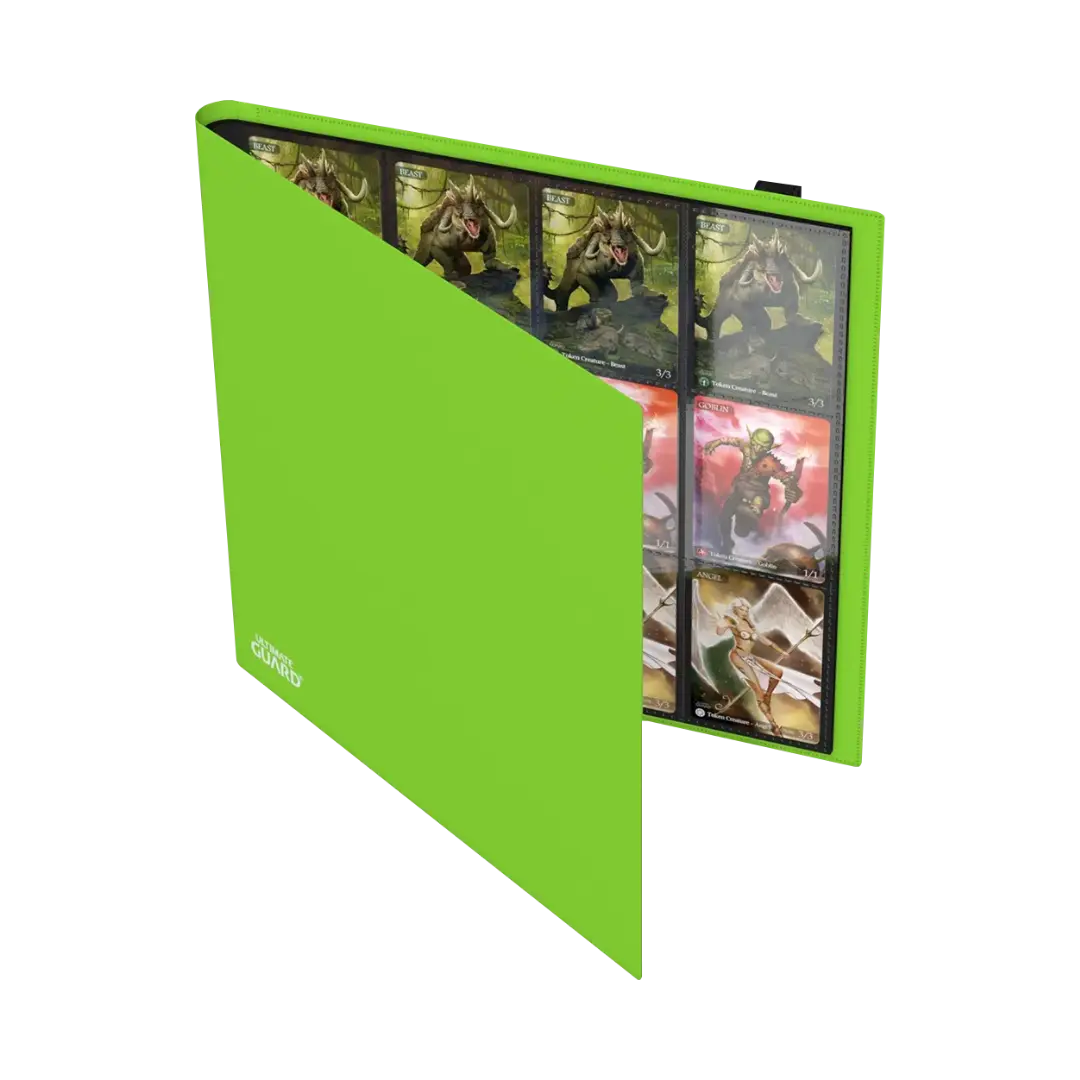 Ultimate Guard | Flexxfolio 480 | Quadrow (24-Pocket) Binder Hellgrün