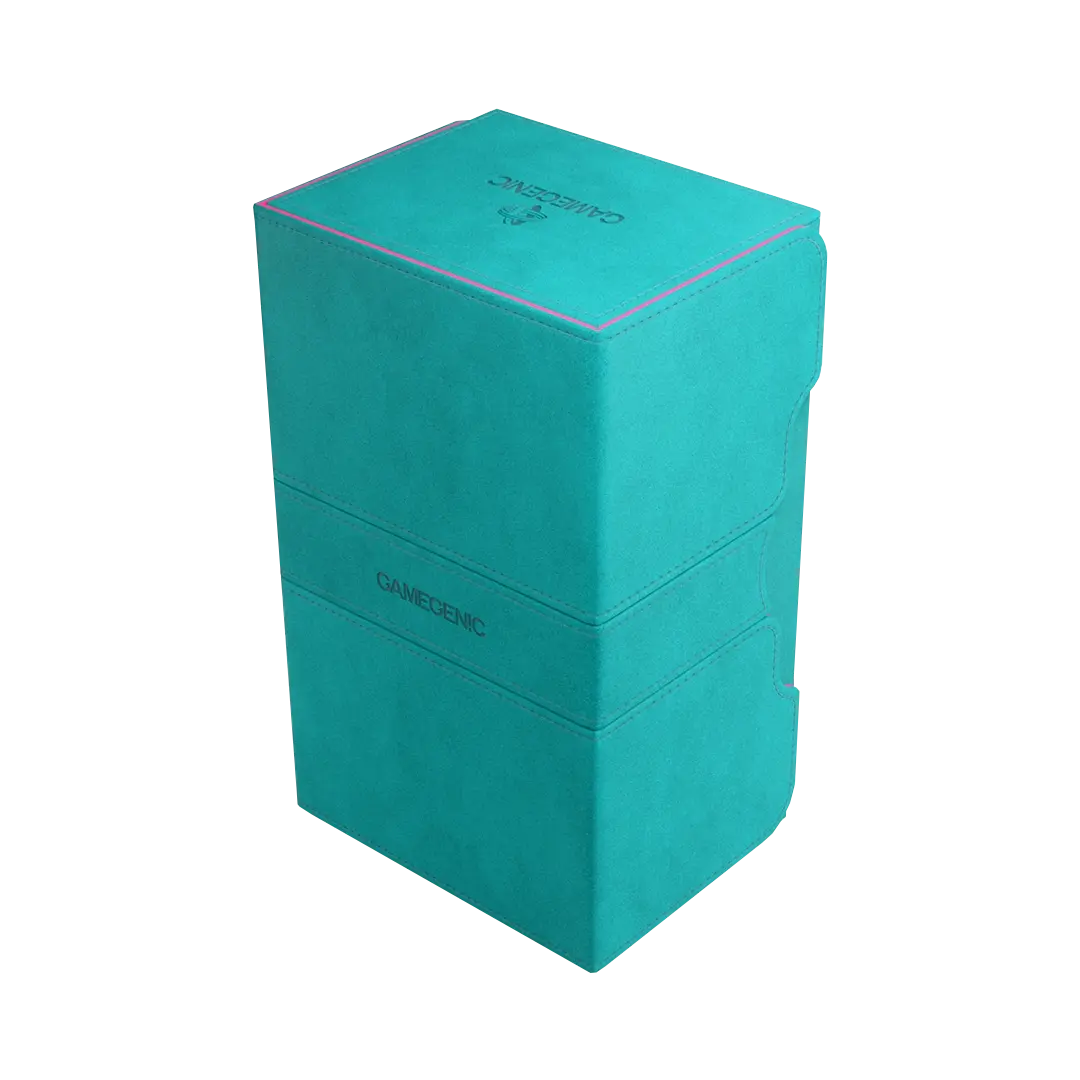 Gamegenic - Deckbox Stronghold 200+ Stil: Teal/Pink