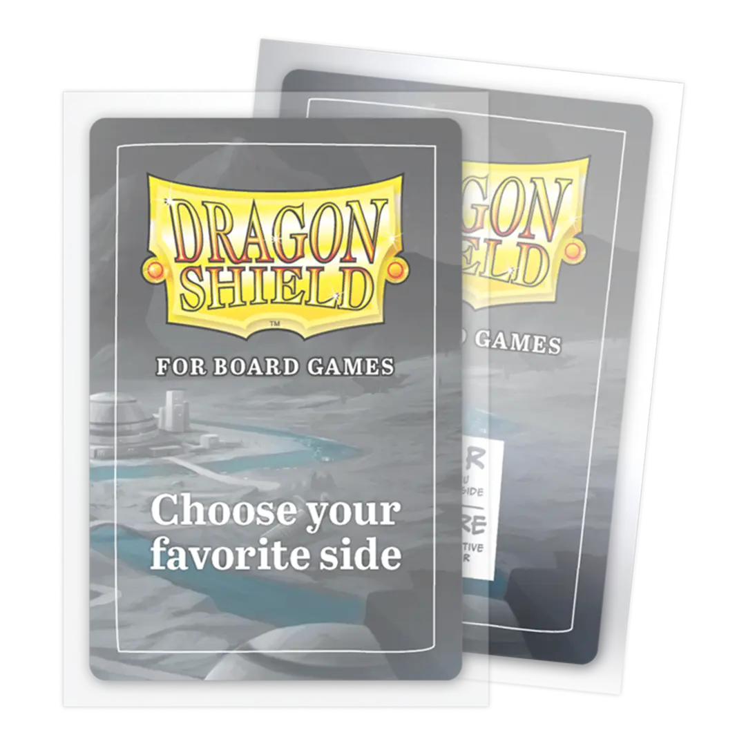Dragon Shield: European Mini - Clear/Non-Glare - Board Game Sleeves