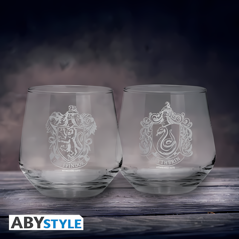 Harry Potter | Gryffindor & Slytherin | Glass Set