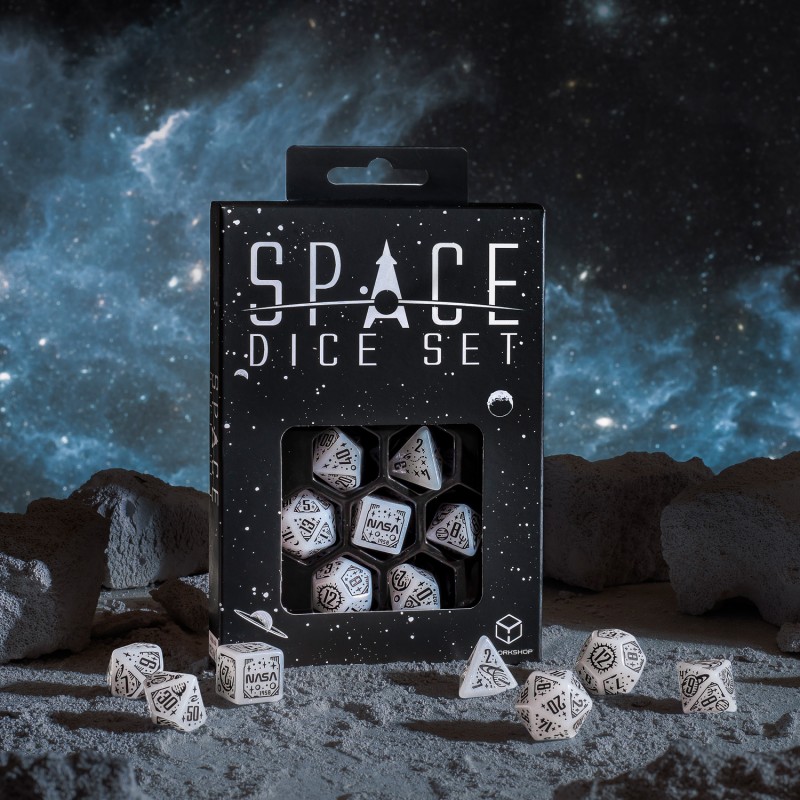Q Workshop | Apollo | Space Dice Set
