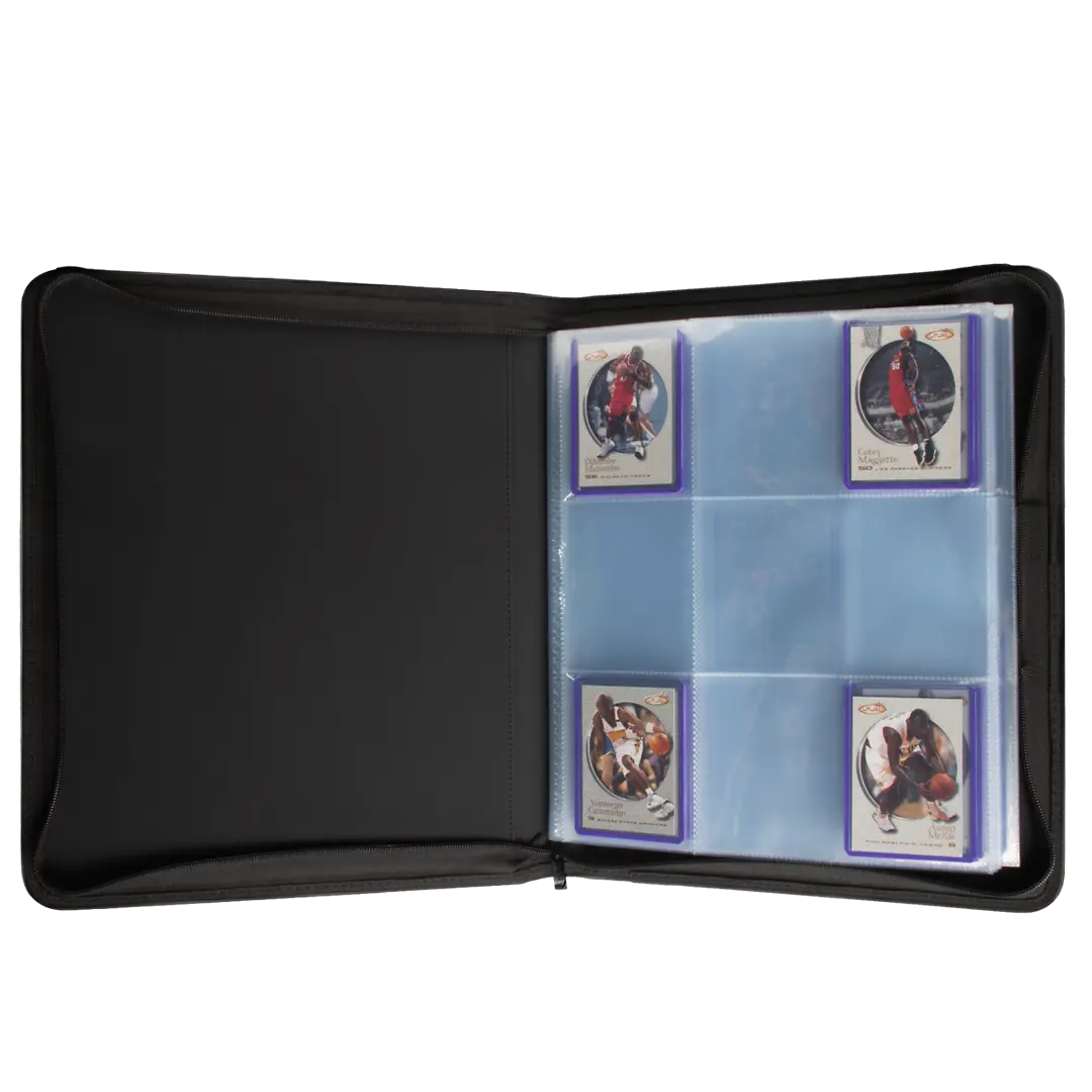 Ultra Pro: 9-Pocket Zippered Toploader - Premium PRO-Binder