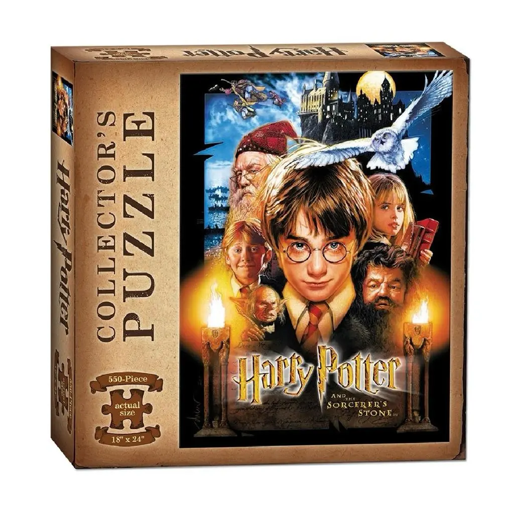 Usaopoly: Harry Potter & Sorcerers Stone Puzzle 550 pcs - Jigsaw Puzzles