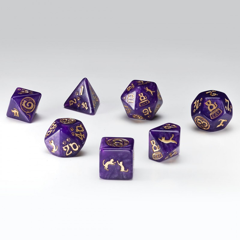 Q Workshop | Purrito | CATS Dice Set