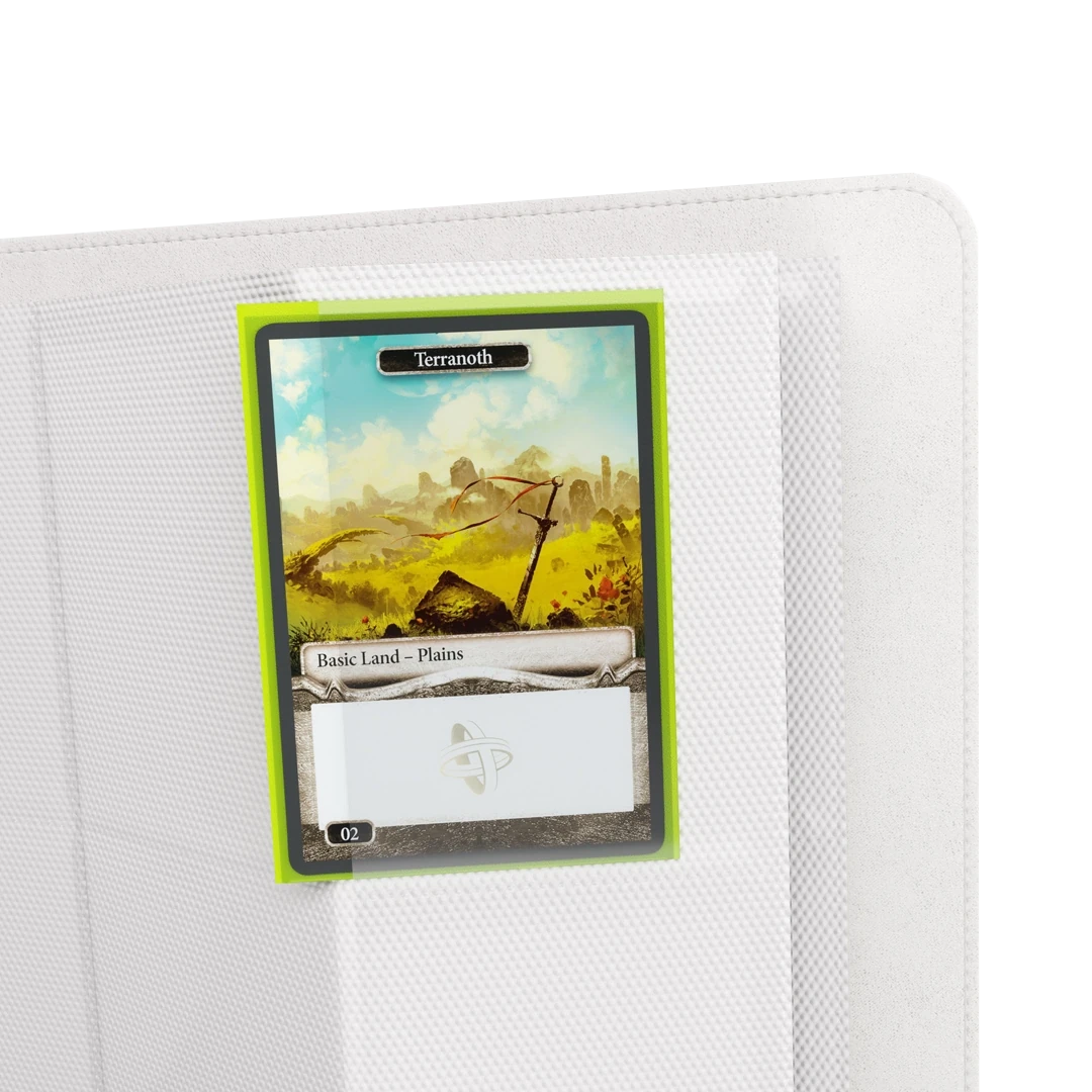 Gamegenic | Prime Album 8-Pocket | White Portfolio