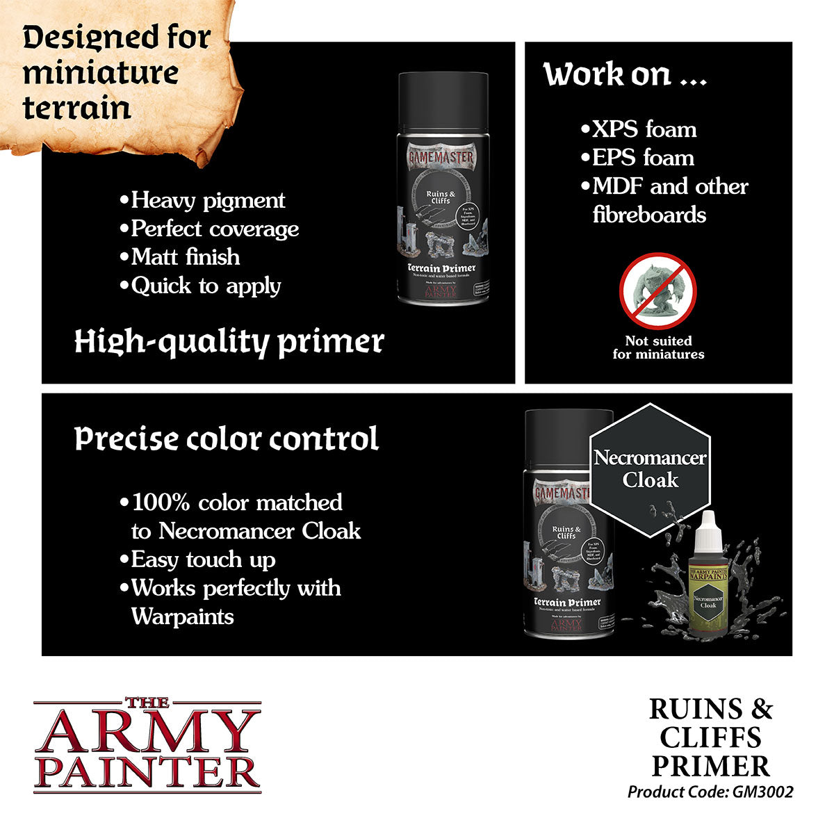 GameMaster - Ruins & Cliffs - Terrain Primer