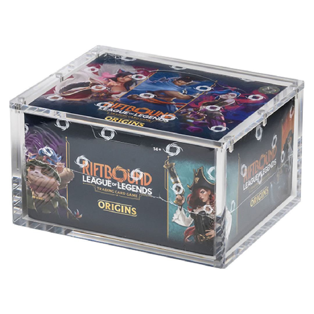 The Acrylic Box | Riftbound - League of Legends Booster Box  | Acryl Case