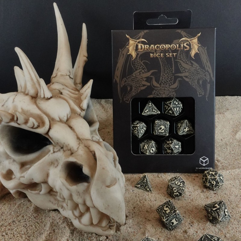 Q Workshop | The Scandinavian Blackfang | Dracopolis Dice Set