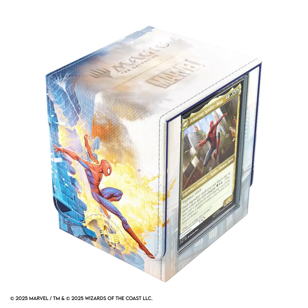 Gamegenic | Magic: The Gathering - Spider-Man / Green Goblin | Deckbox Art Squire Plus 100+ XL Convertible