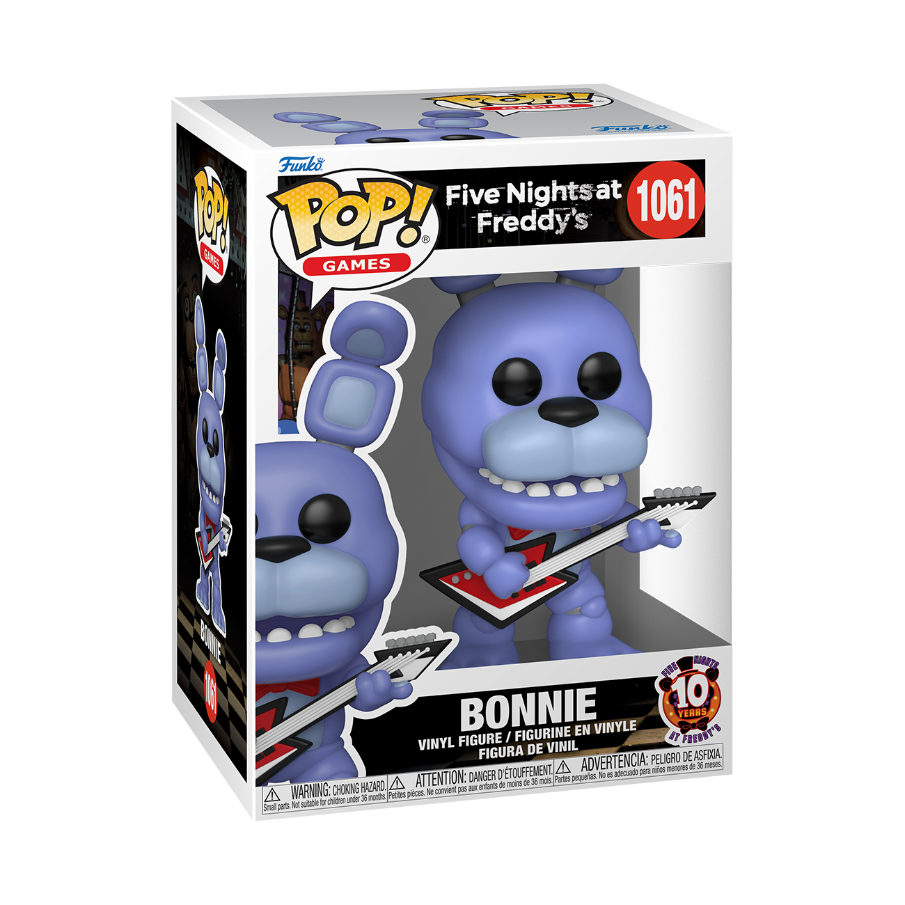 POP! Games: Bonnie with Guitar (10th Anniversary) - Five Nights at Freddy's