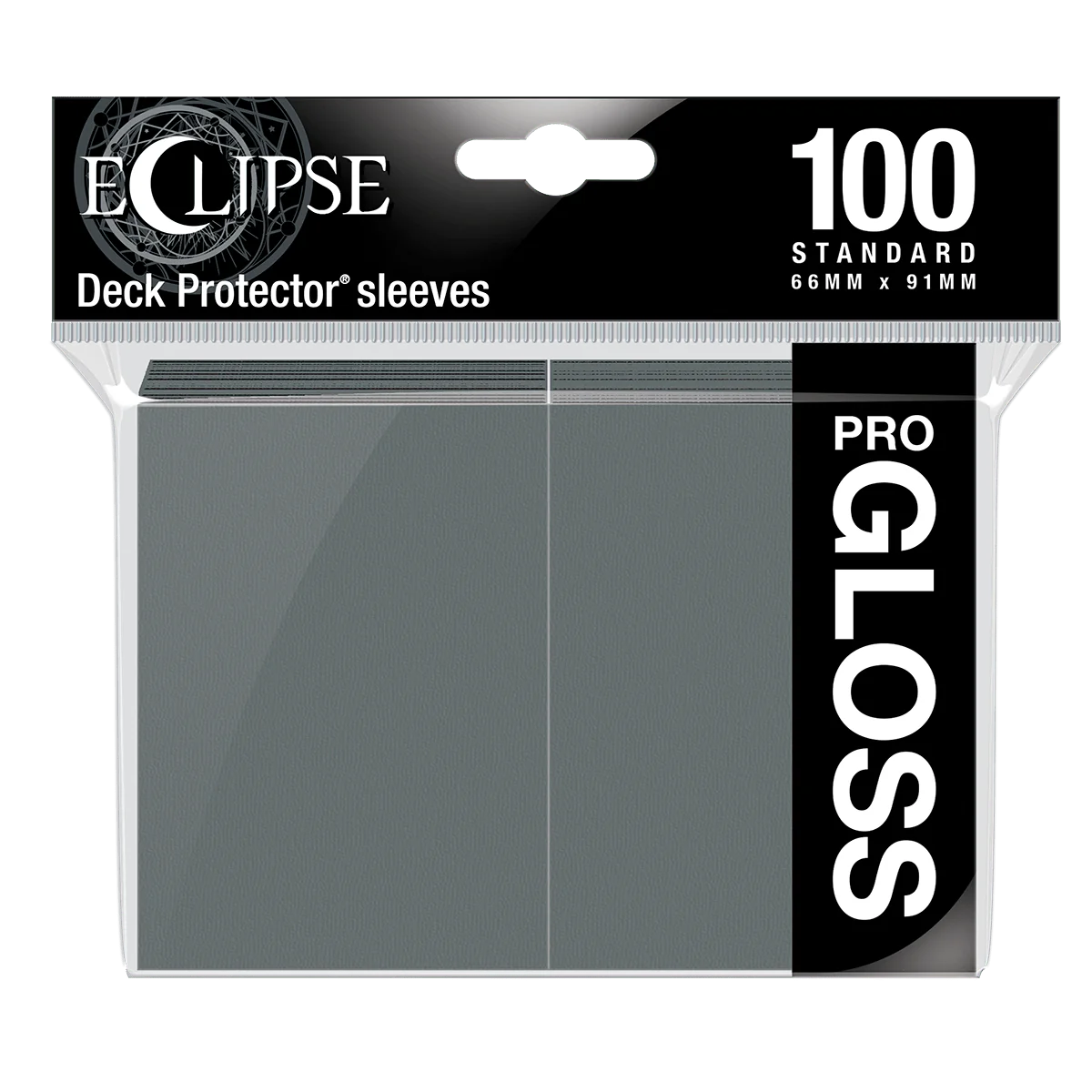 Ultra Pro - Eclipse Gloss Standard Sleeves: Smoke Grey