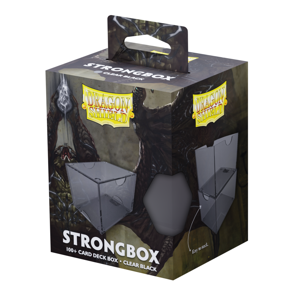 Dragon Shield | Clear Black | Strongbox