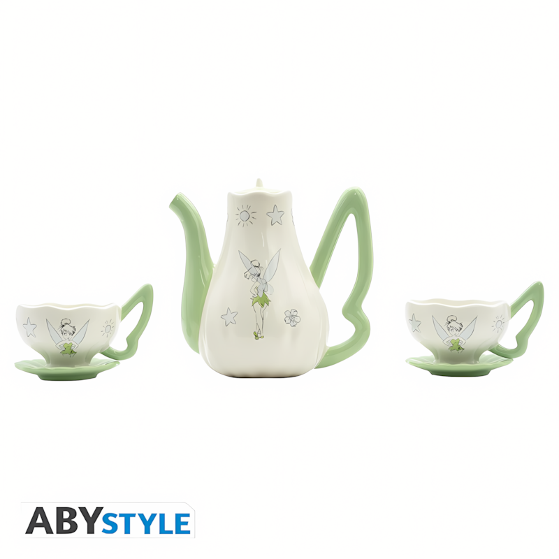 Disney Peter Pan | Tinkerbell | Set Teapot & Cups