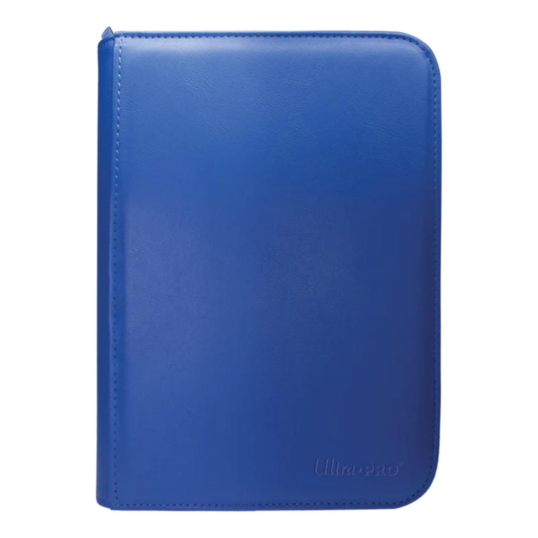 Ultra Pro | Vivid - Blue | 4-Pocket Zippered PRO-Binder