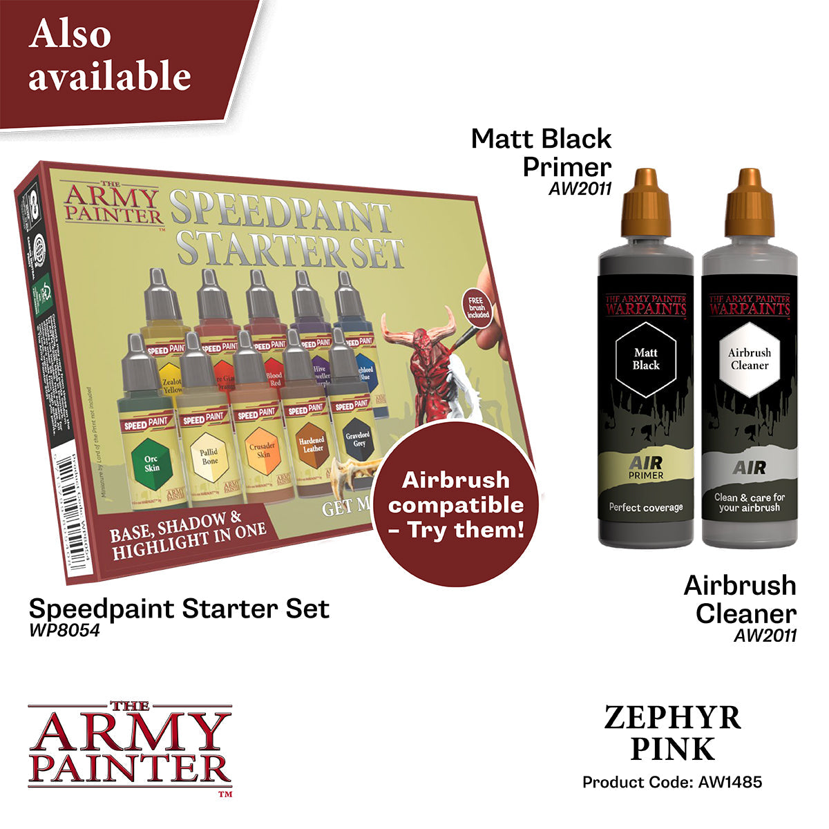 The Army Painter - Zephyr Pink - Warpaints Air Metallics