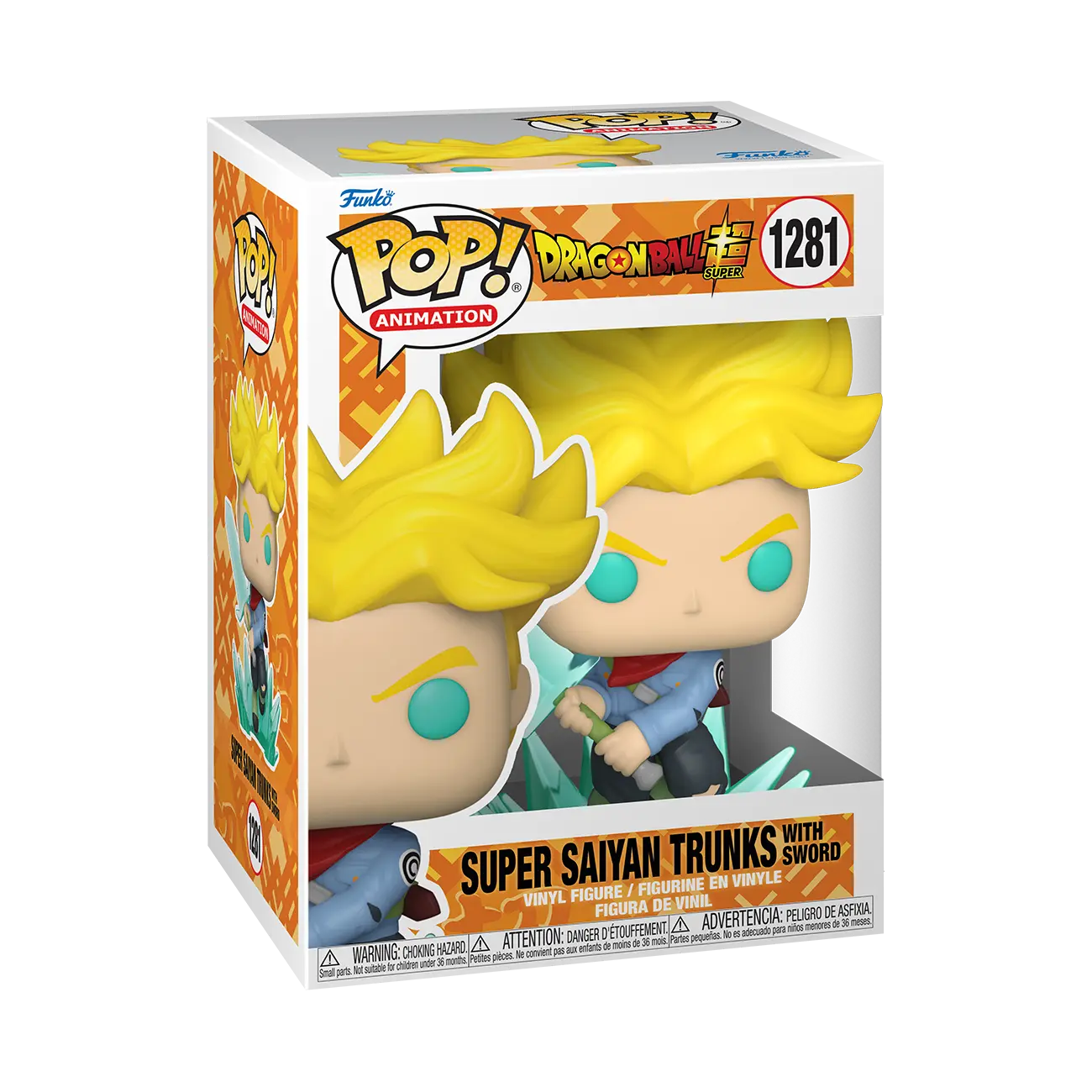 POP! Animation: Super Saiyan Trunks with Sword - Dragon Ball Super