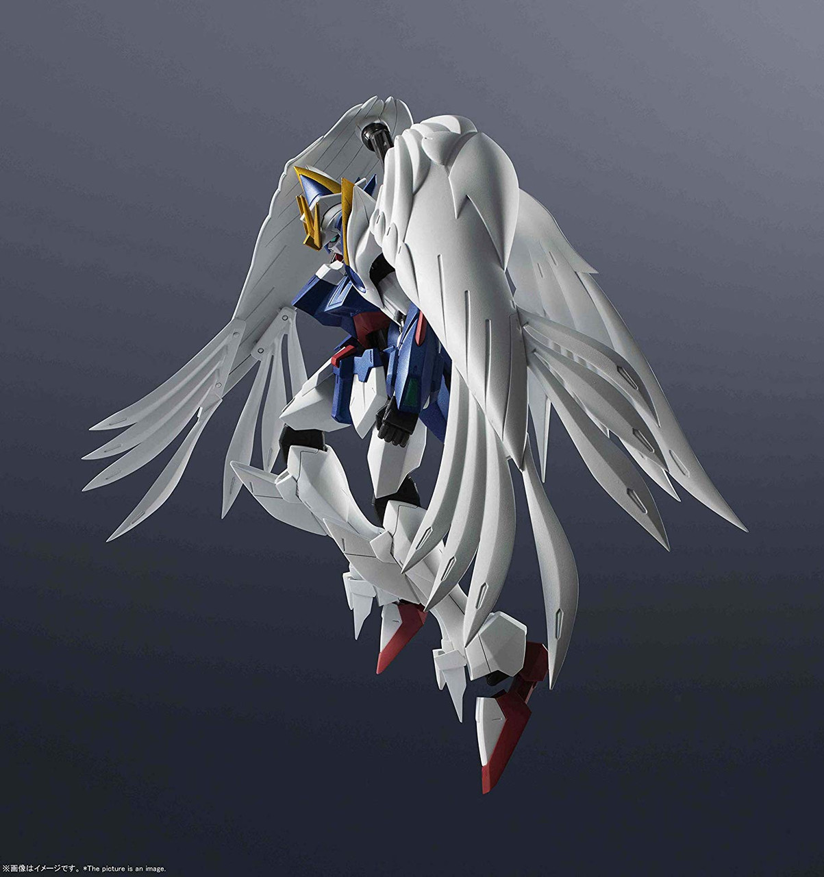 Tamashii Nations | XXXG-00W0 Wing Gundam Zero (Version A.N.I.M.E.) The Robot Spirits (13cm) | Gundam