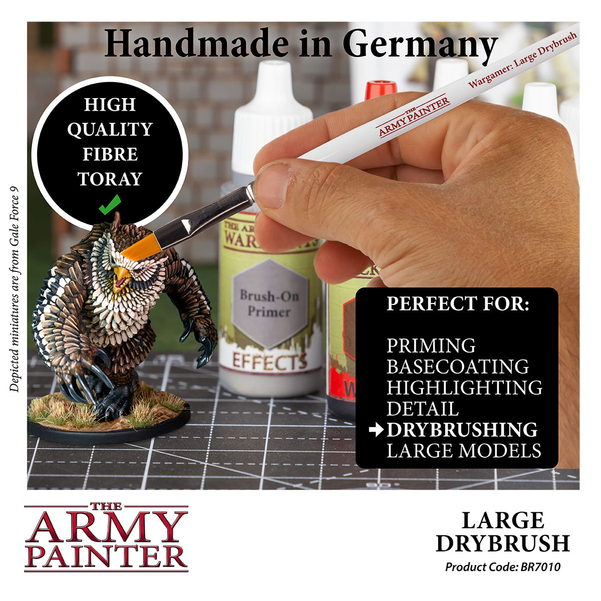 The Army Painter - Large Drybrush - Wargamer Brush
