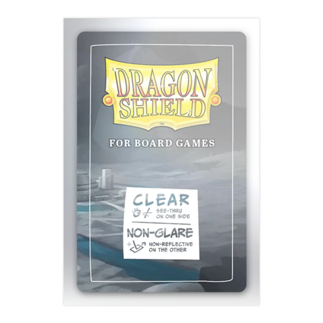 Dragon Shield: American Mini - Clear/Non-Glare - Board Game Sleeves