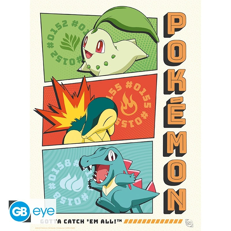Abysse | Pokémon - 9 Posters (21 x 29,7cm) - Portfolio Starters