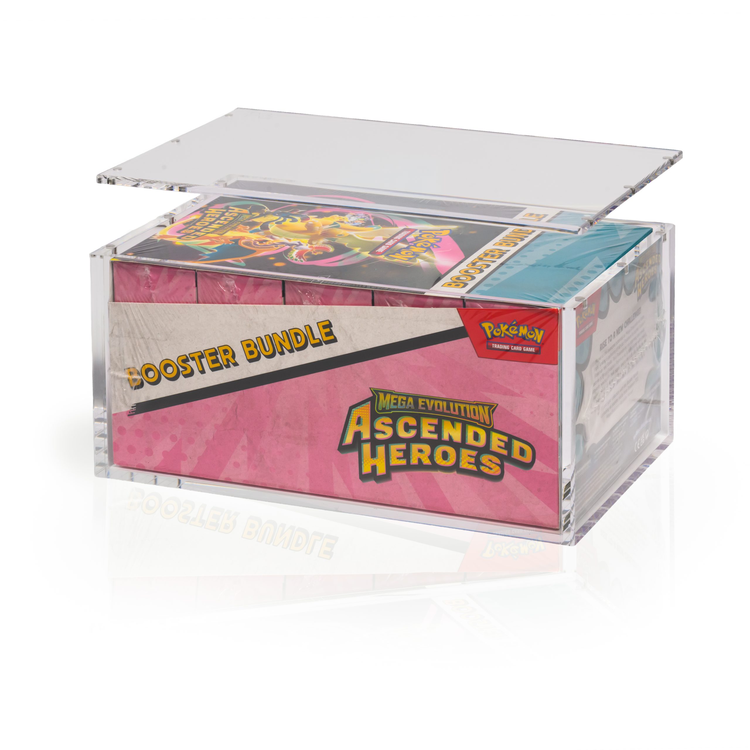 The Acrylic Box | Pokémon Booster Bundle Retail Display V2 | Acryl Case