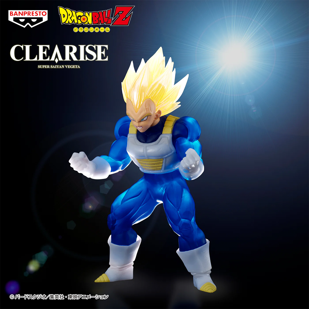 Banpresto | Vegeta Super Saiyan Clearise (14cm) | Dragon Ball Z