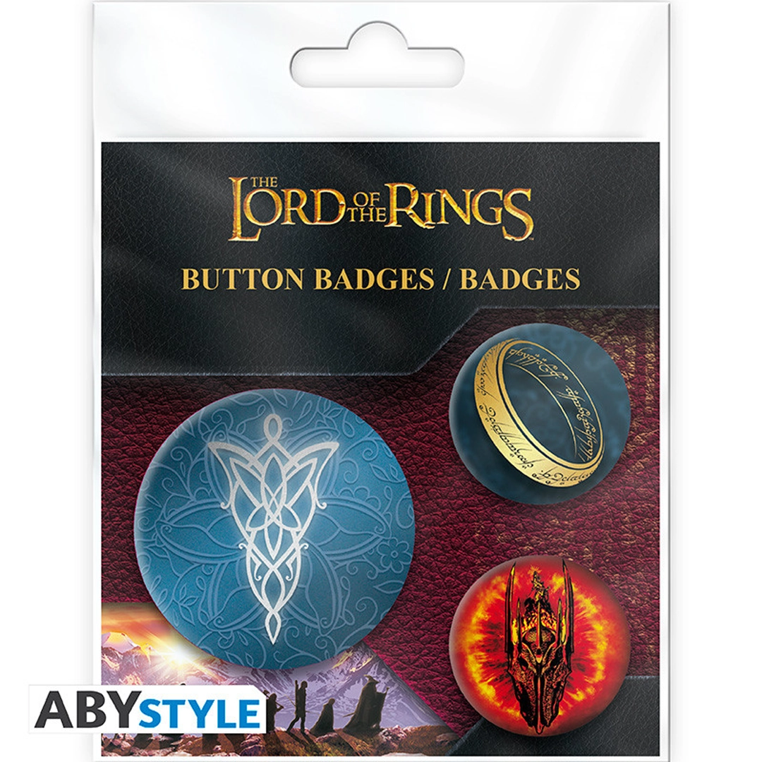 Abysse: Lord of the Rings - Badge Pack - Middle Earth