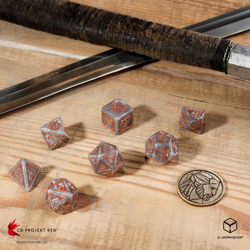 Q Workshop | Geralt - Price Of Neutrality | The Witcher Dice Set