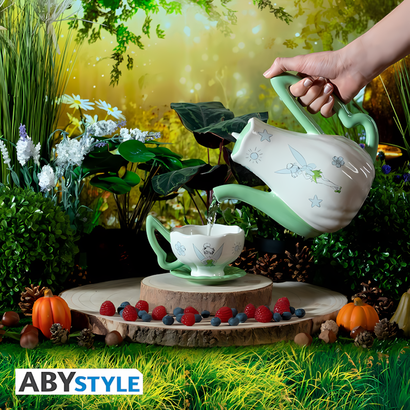 Disney Peter Pan | Tinkerbell | Set Teapot & Cups