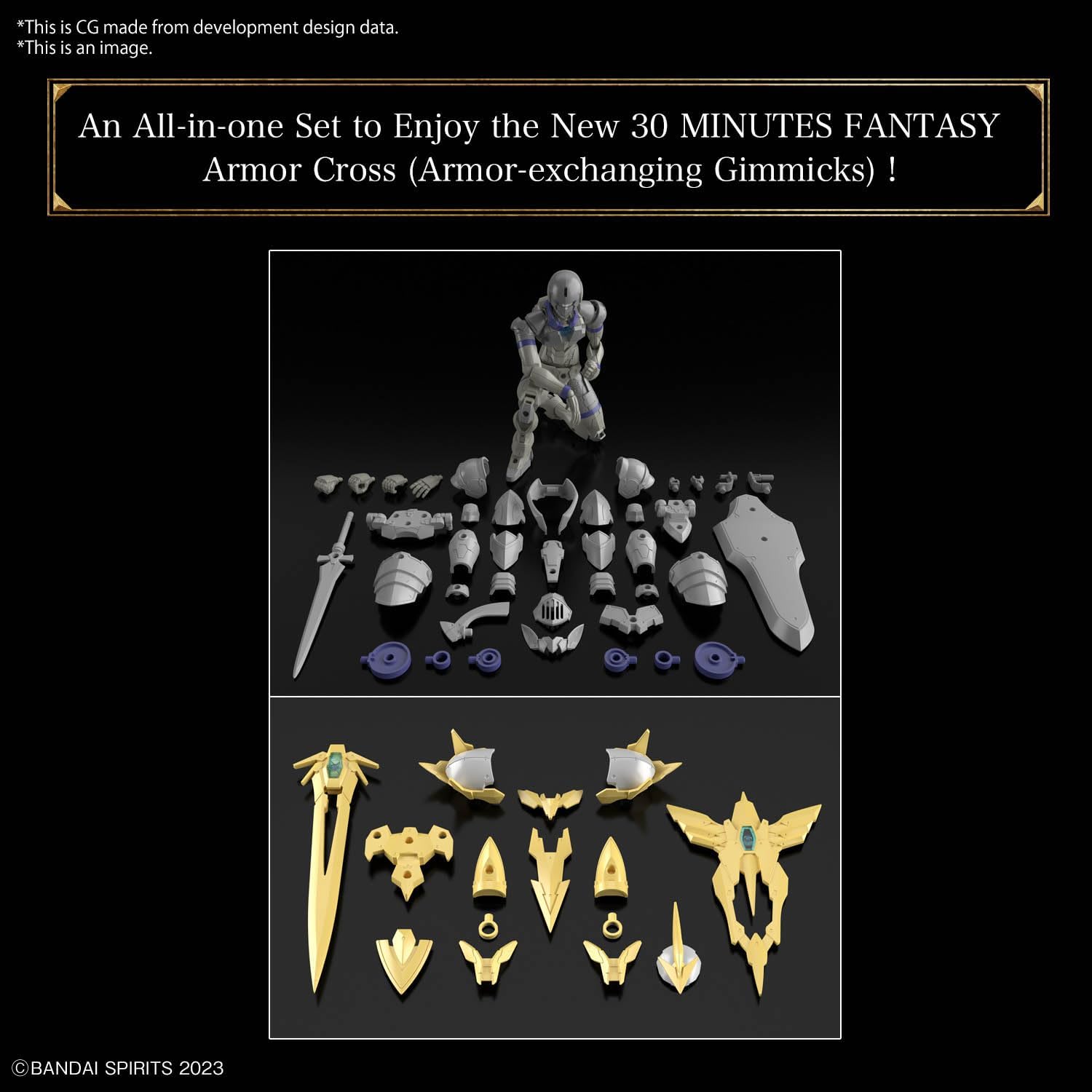 Bandai | 30MF Liber Holy Knight | (14cm)
