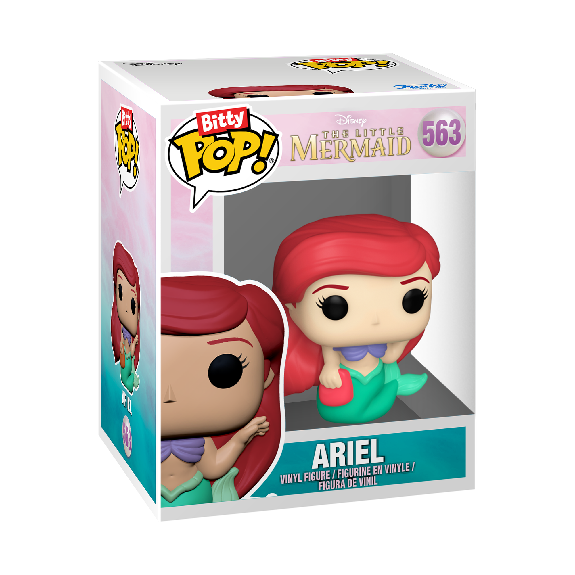 Bitty POP!: Ariel 4-Pack Series 1 - Disney Princess