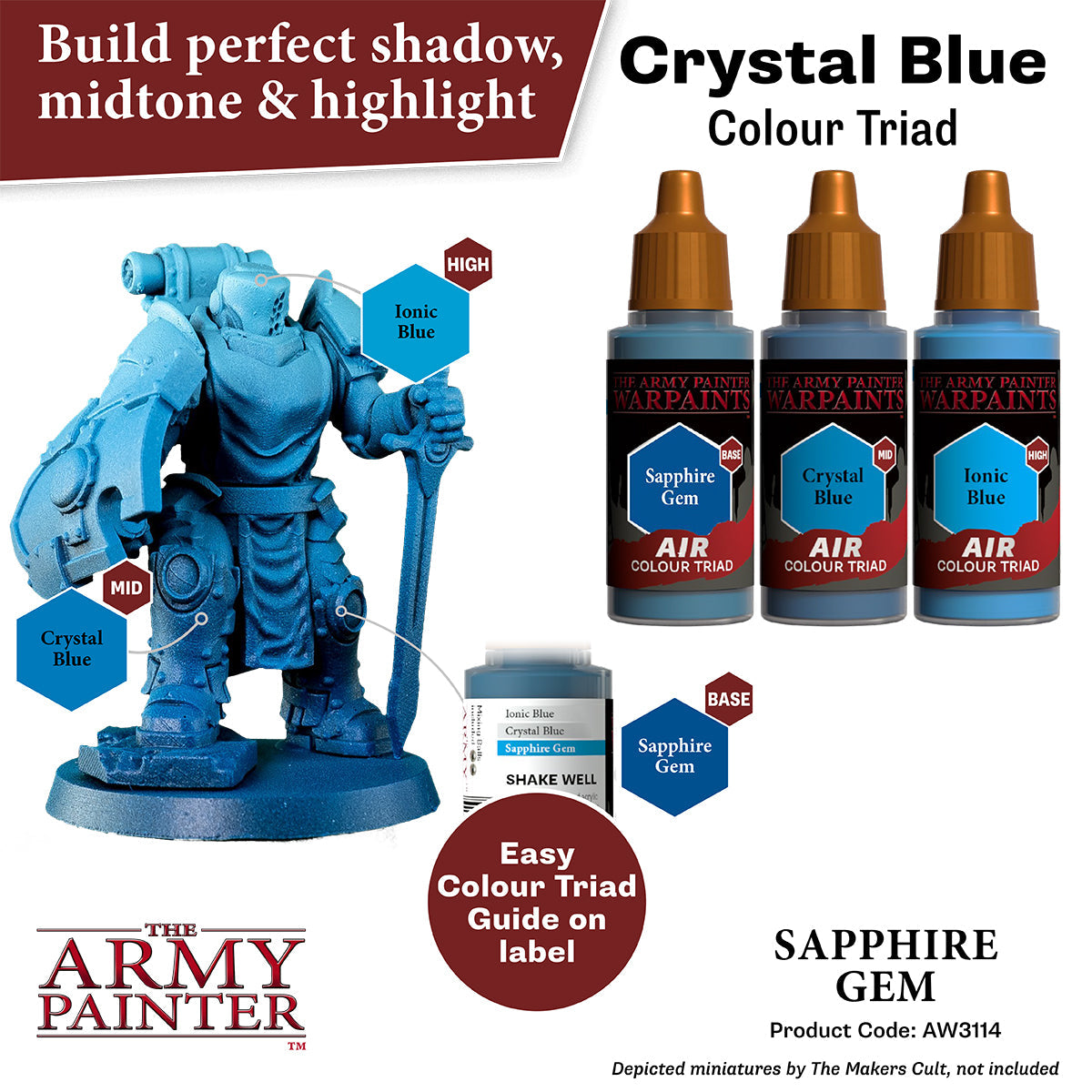 The Army Painter - Sapphire Gem - Warpaints Air